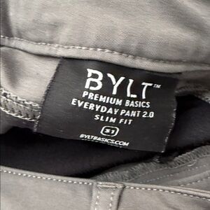 BYLT Basics Everyday Gray Chinos